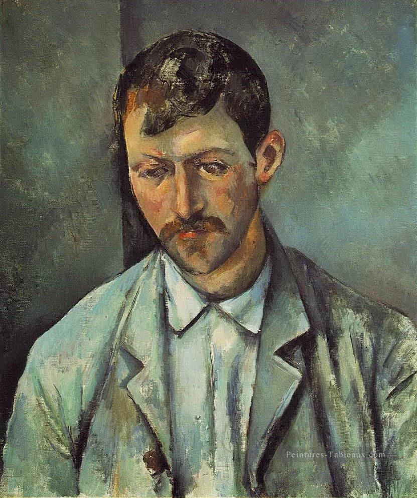 Paysan Paul Cézanne Peintures à l'huile